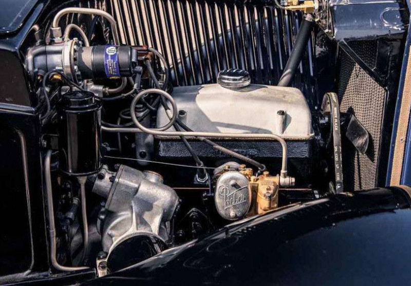 1935 Lancia Augusta March Special - engine