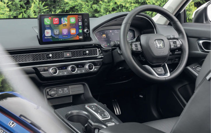 2024 Honda Civic e:HEV LX Hybrid - interior