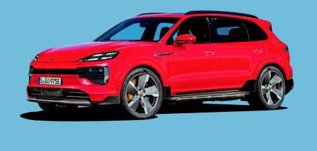 Porsche plugs in - nothing sells like an SUV, and bigger is better, obviously