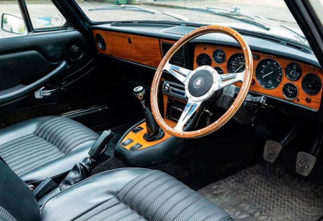 Triumph Stag 3.0 V8 - interior