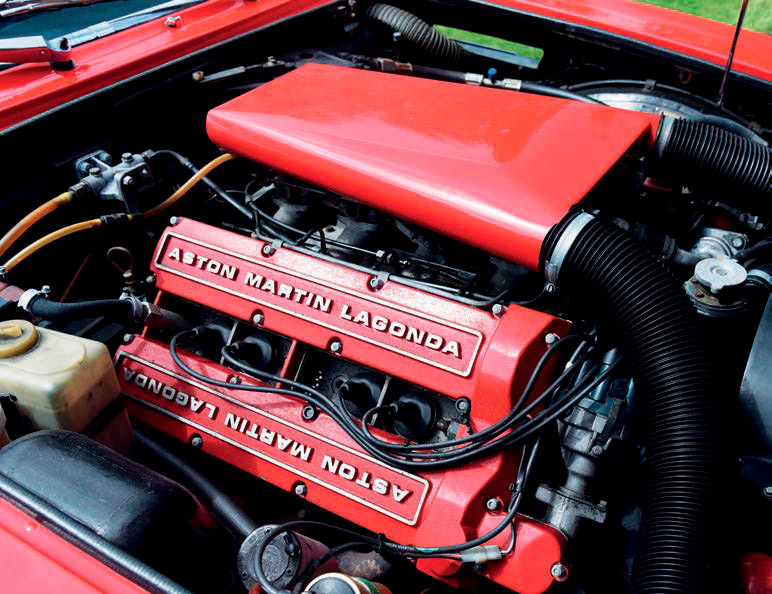 1976 Aston Martin V8 Vantage Prototype - ENGINE V8