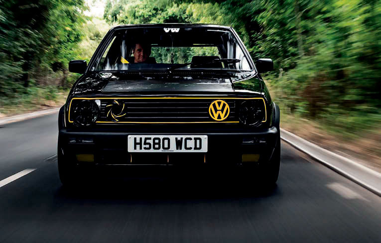 Big bumpers, G60 arches 1.8 8v PB engined 1988 Volkswagen Golf GTi Mk2