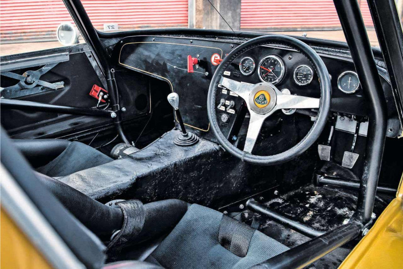 1964 Lotus Elan 26R interior