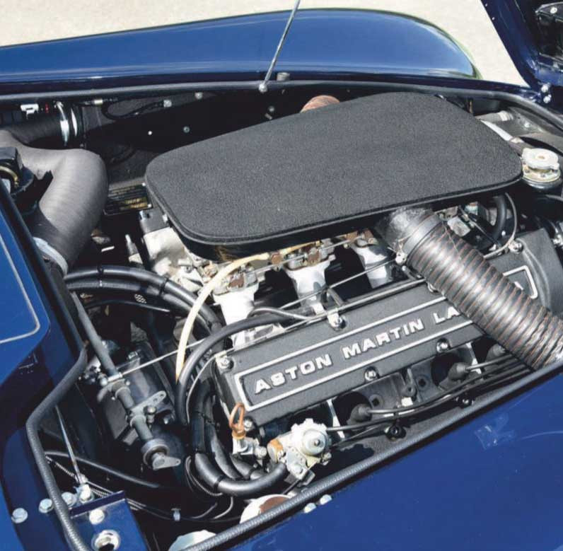 1966 Aston Martin DB5 V8 - engine