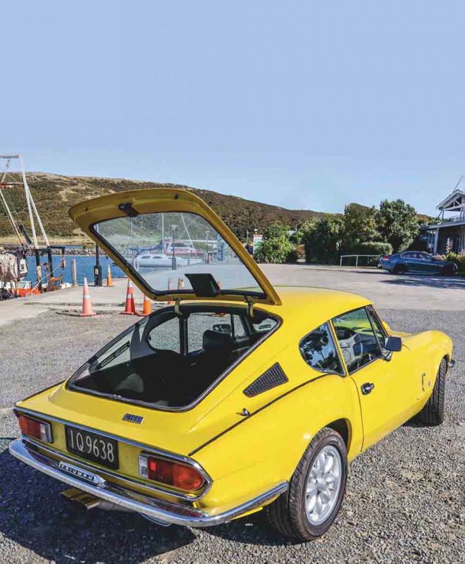 1973 Triumph GT6 - trunk