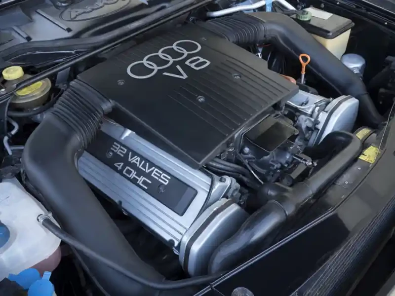 1988 Audi V8 Typ 4C - engine