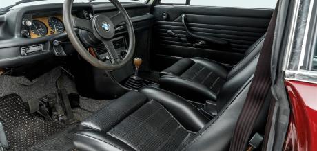 1974 BMW 2002 tii E10 US-Spec Federal Bumpers - interior LHD