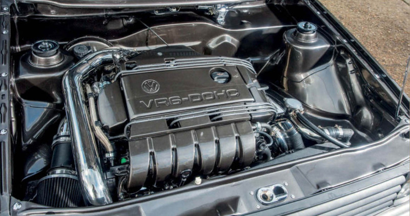 352bhp 2.8 VR6 AAA GT32-turbo engined Volkswagen Golf Mk2