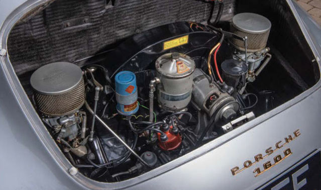 1958 Porsche 356 A Coupe - engine