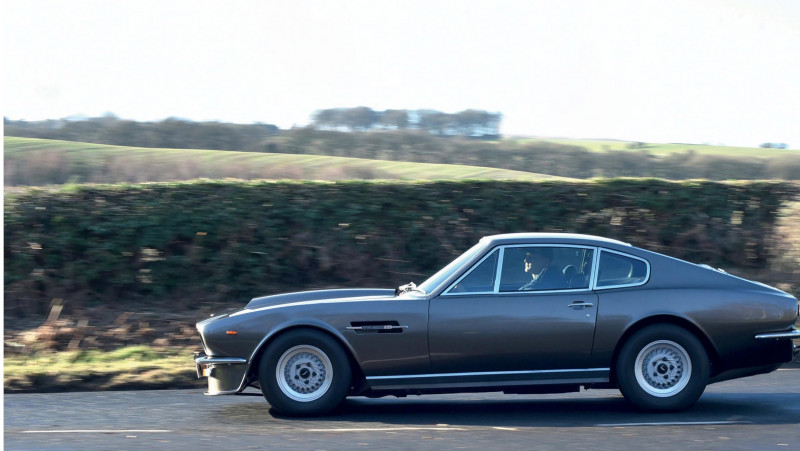 1976 Aston Martin V8 Vantage Evolution upgraded 6.0-litre V8, fuel injection and modern 6-speed transmission
