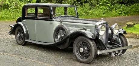 Derby Bentley day at Vintage & Prestige