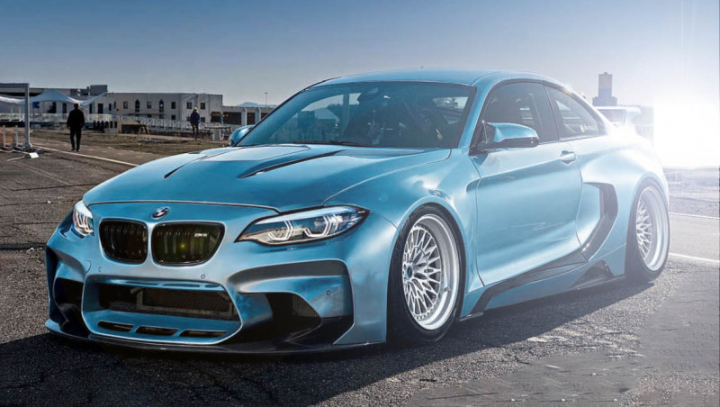 Wide-body 1000whp BMW M2 Competition F87