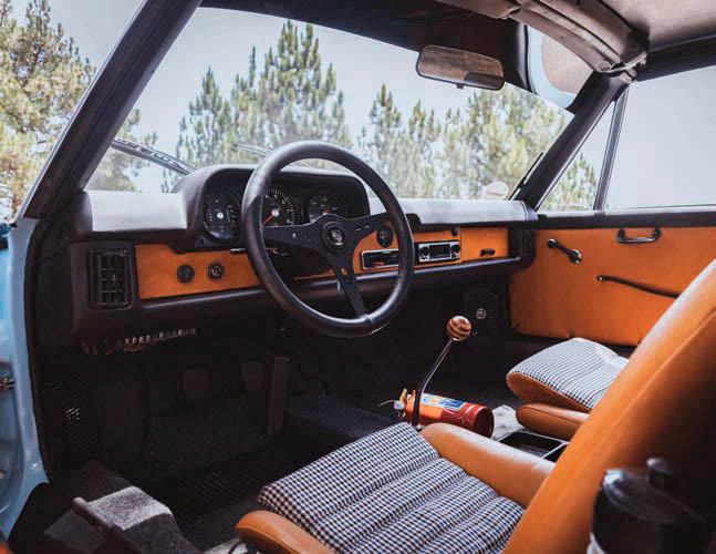 Restomod Gulf-liveried 1970 Porsche 914/6 with a 2.4-litre flat-six - interior