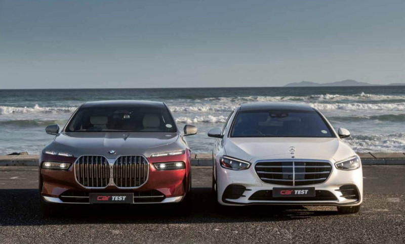 2024 BMW 740i Design Pure Excellence G70 vs. 2023 Mercedes-Benz S500 L 4Matic V223
