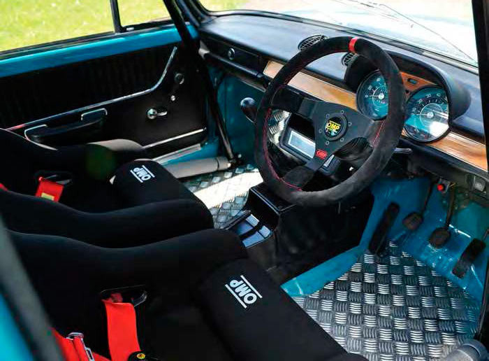 1972 Fiat 124 Special T - interior