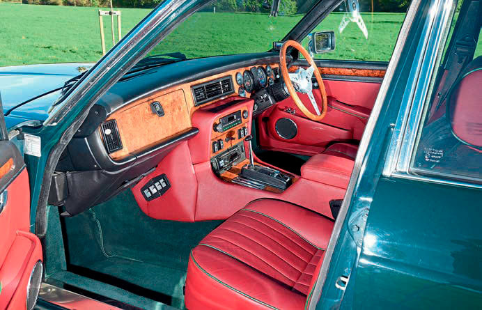 TWR-powered 6.0-litre V12 318bhp 1990 Jaguar XJ12 Series 3 - interior RHD
