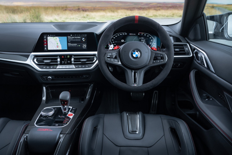 2023 BMW M4 CSL G82 UK-Spec - interior