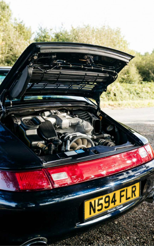 1996 Porsche 911 Carrera 4S 993 engine