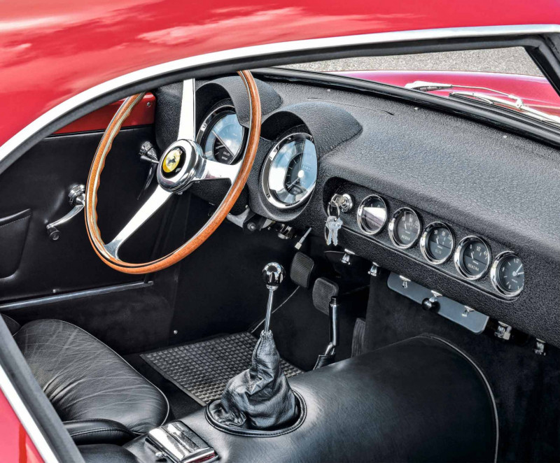 1960 Ferrari 250GT SWB Competizione interior