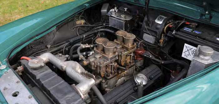 1953 Lancia Aurelia B20 GT Series 3 Racer - engine