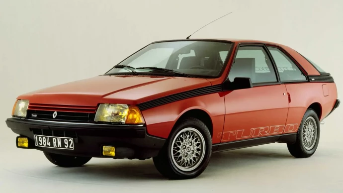 1982 Renault Fuego First production car with remote locking —