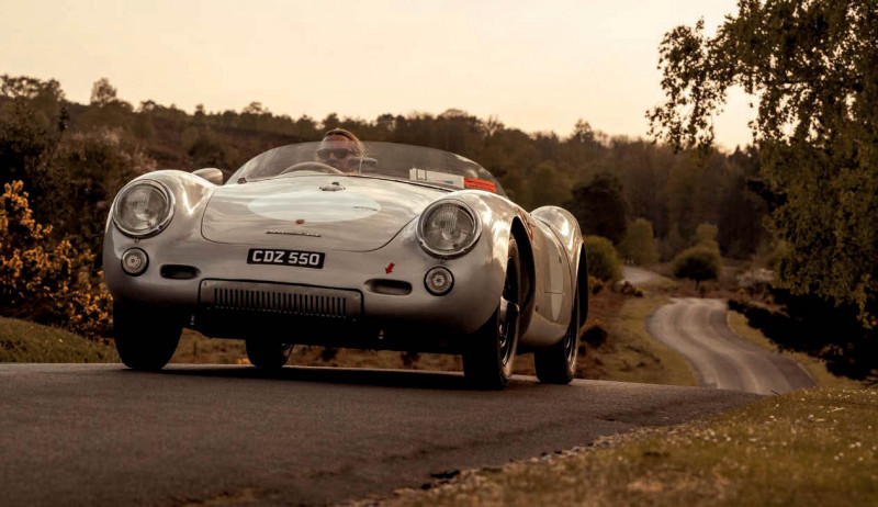 Chamonix replica Porsche 550 Spyder featuring 356 parts