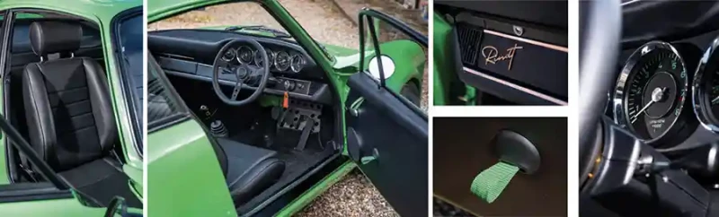 1968 Porsche 911 L Coupe SWB transformed into a screaming 3.2-litre widebody finished in Viper Green