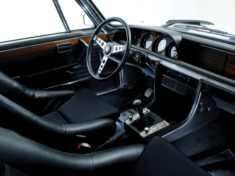 1973 BMW 3.0 CSL with Racing Kit E9 - interior