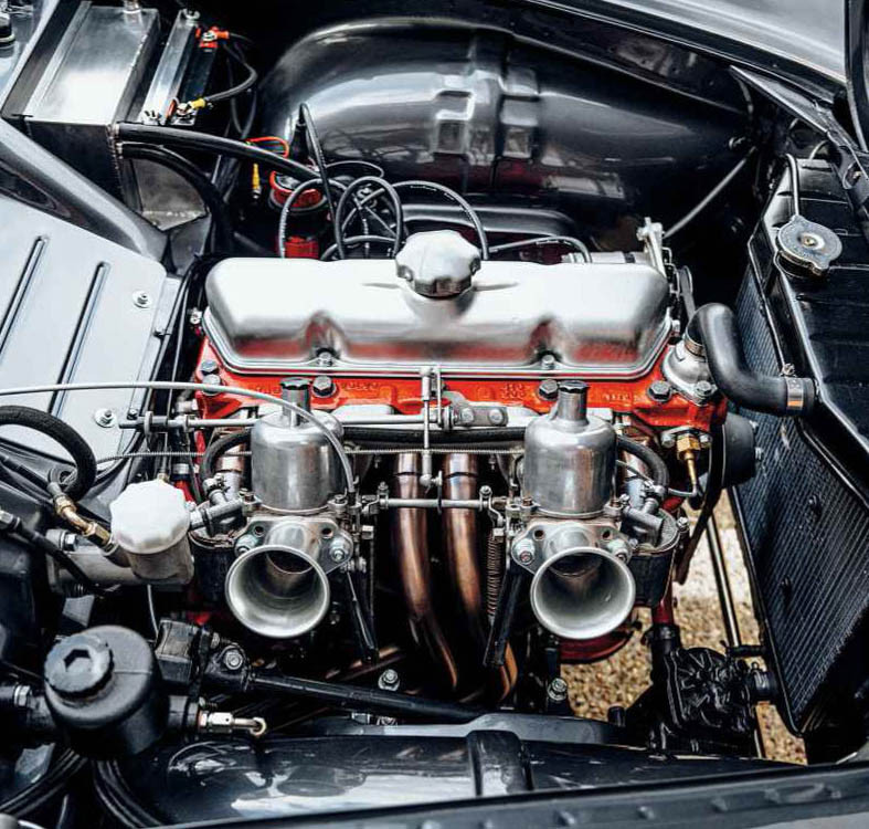 1963 Volvo P1800 Racer - engine