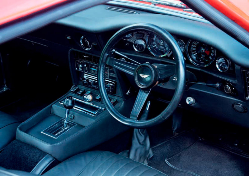 1976 Aston Martin V8 Vantage Prototype - interior