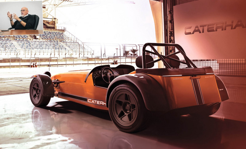 Caterham reveals plans for all-new two-seat EV