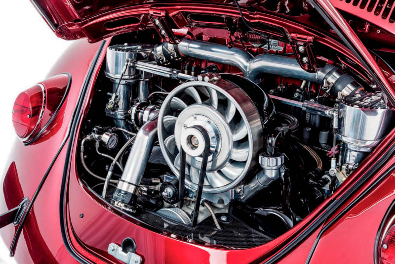 Race Invader - Volkswagen Beetle - ex-feature car 1967 Bug gets 22-year makeover to die for! - engine