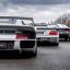 1992 McLaren F1, 1996 Porsche 911 GT1 and 1997 Mercedes-Benz CLK GTR C297