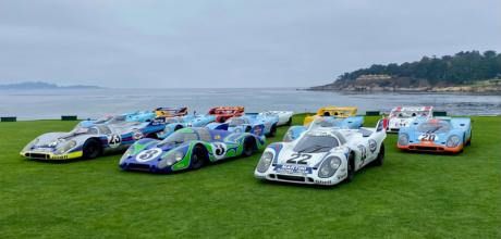 Travelling roadshow of Porsche 917s lands at Monterey Car Week