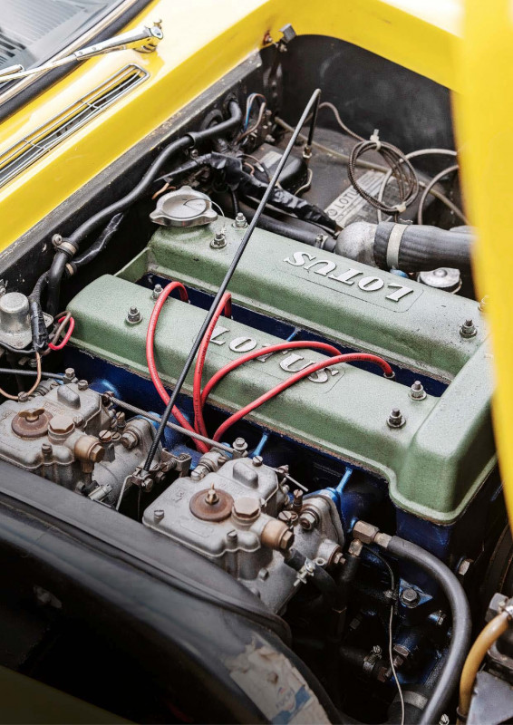 1966 Lotus Elan S3 SE FHC Jim Clark’s last road car - ENGINE