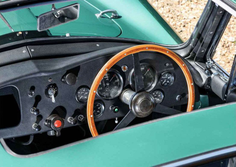 1955 Aston Martin DB3S Coupe - dashboard