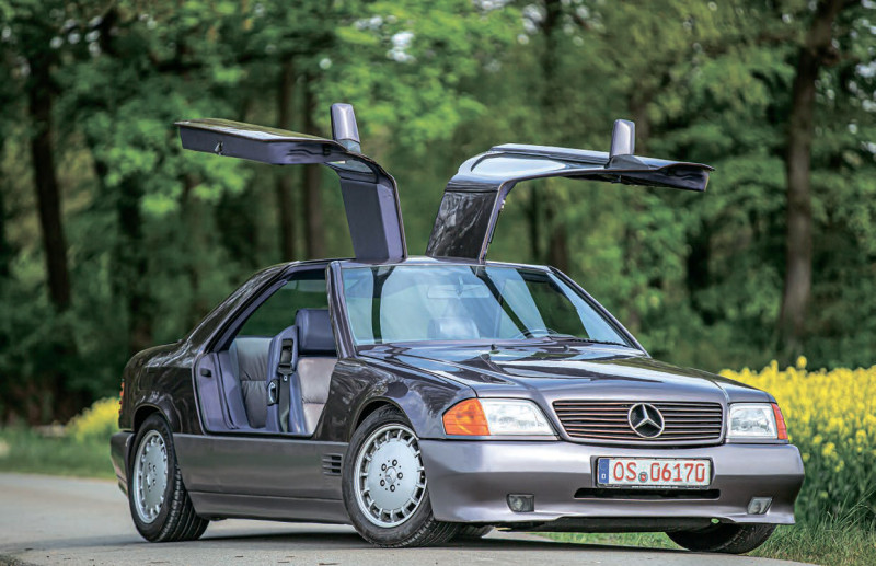 Mercedes-Benz 124-based Boschert B300 Gullwing has all the hallmarks of a legendary 1980s tuner star