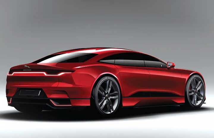 Jaguar reimagined axed XJ EV as lavish limousine