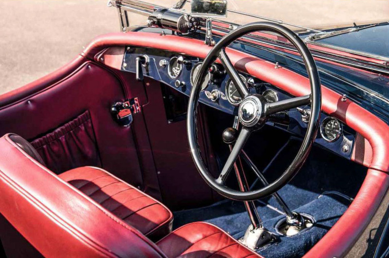 1935 Lancia Augusta March Special - interior
