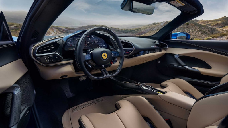 2023 Ferrari 296 GTS - interior