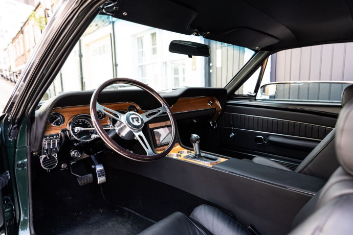 Bullitt’s Clive Sutton fantastic re-creation of the 1968 Ford Mustang Mk1 - interior