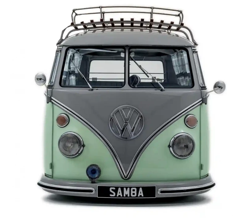 21-window 1964 Volkswagen Bus T1 Samba to take his family on holidays to Cornwall