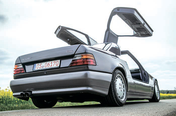 Mercedes-Benz 124-based Boschert B300 Gullwing has all the hallmarks of a legendary 1980s tuner star