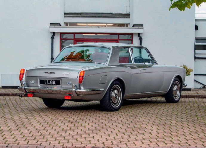 1976 Bentley Corniche Series IA Brooklands FHC rear