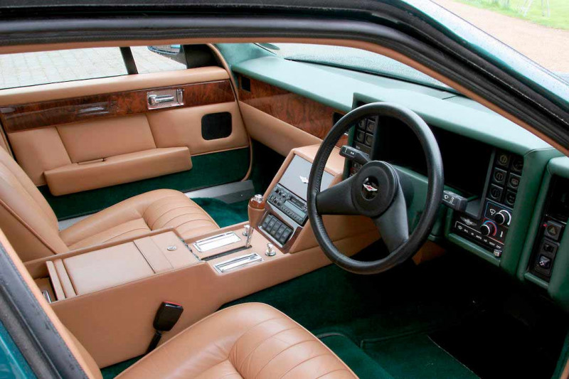 1990 Aston Martin Lagonda Series 4 Saloon interior