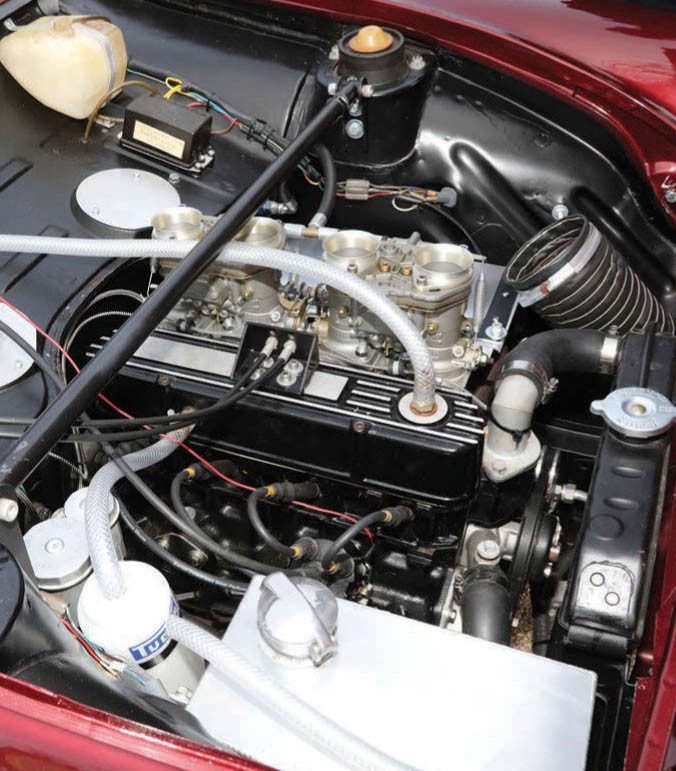 1965 Ford Anglia 105E Broadspeed - engine