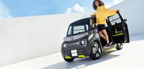 Opel unveils Rocks-e Microcar