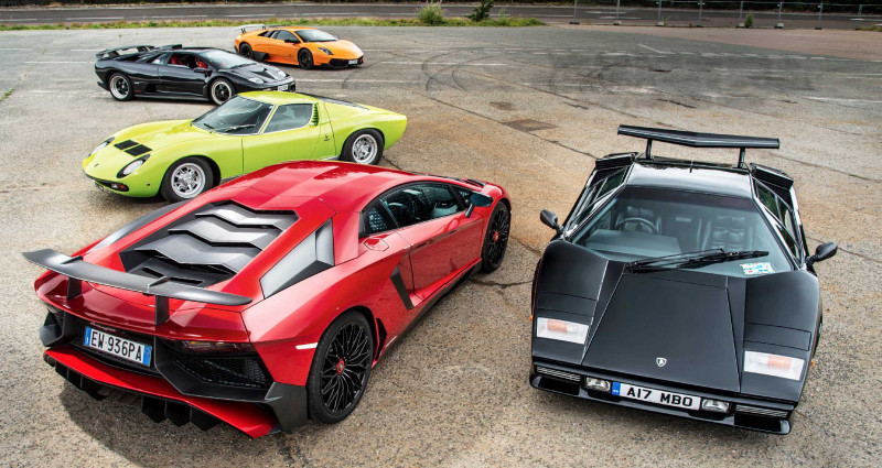 Lamborghini’s 60-year V12 legacy assessed - Miura vs. Countach, Diablo, Murciélago and Aventador