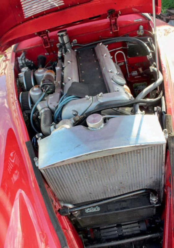 1951 Jaguar XK120 engine