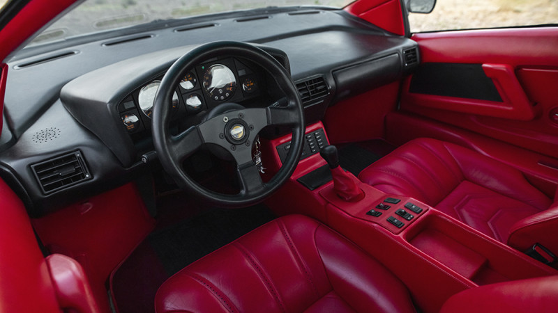 1988 Cizeta-Moroder V16T - interior